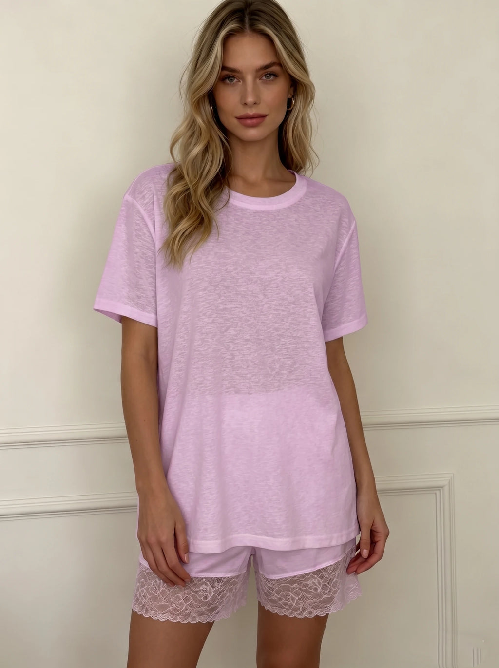Hirsionsan Basic soft  T-Shirts Women Summer Long Sleeves
