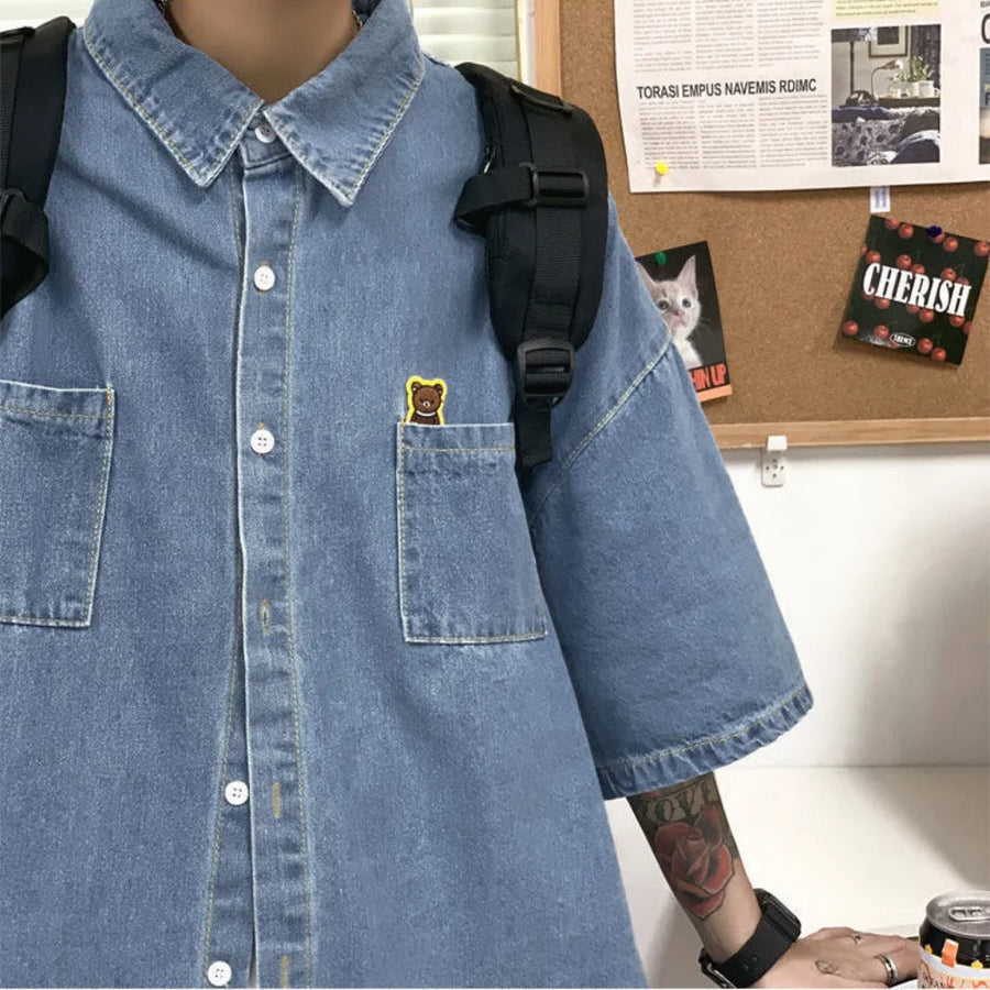 Short Sleeve Summer Korean Style
