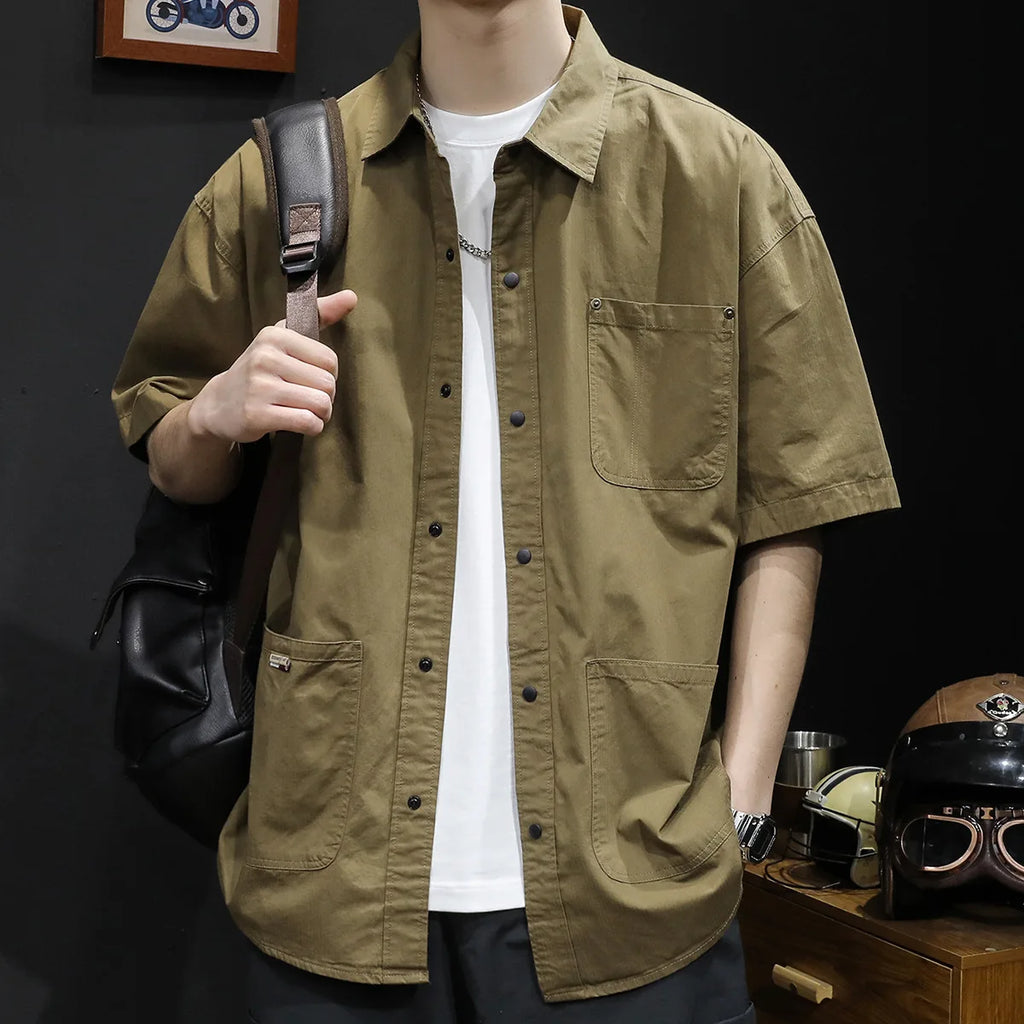 T-shirt Short-sleeved Shirt Loose Summer Trendy