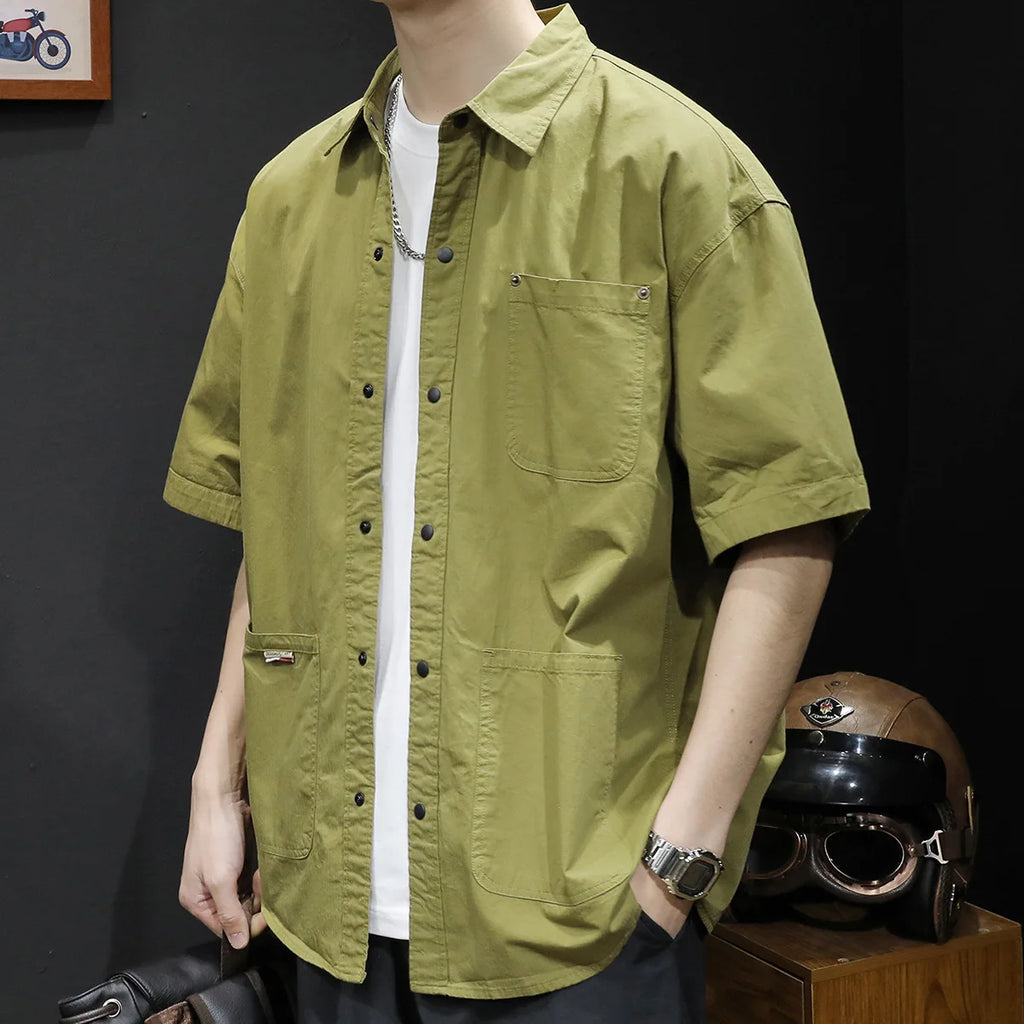 T-shirt Short-sleeved Shirt Loose Summer Trendy